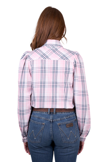 Wrangler Women's Phoebe Check L/S Shirt