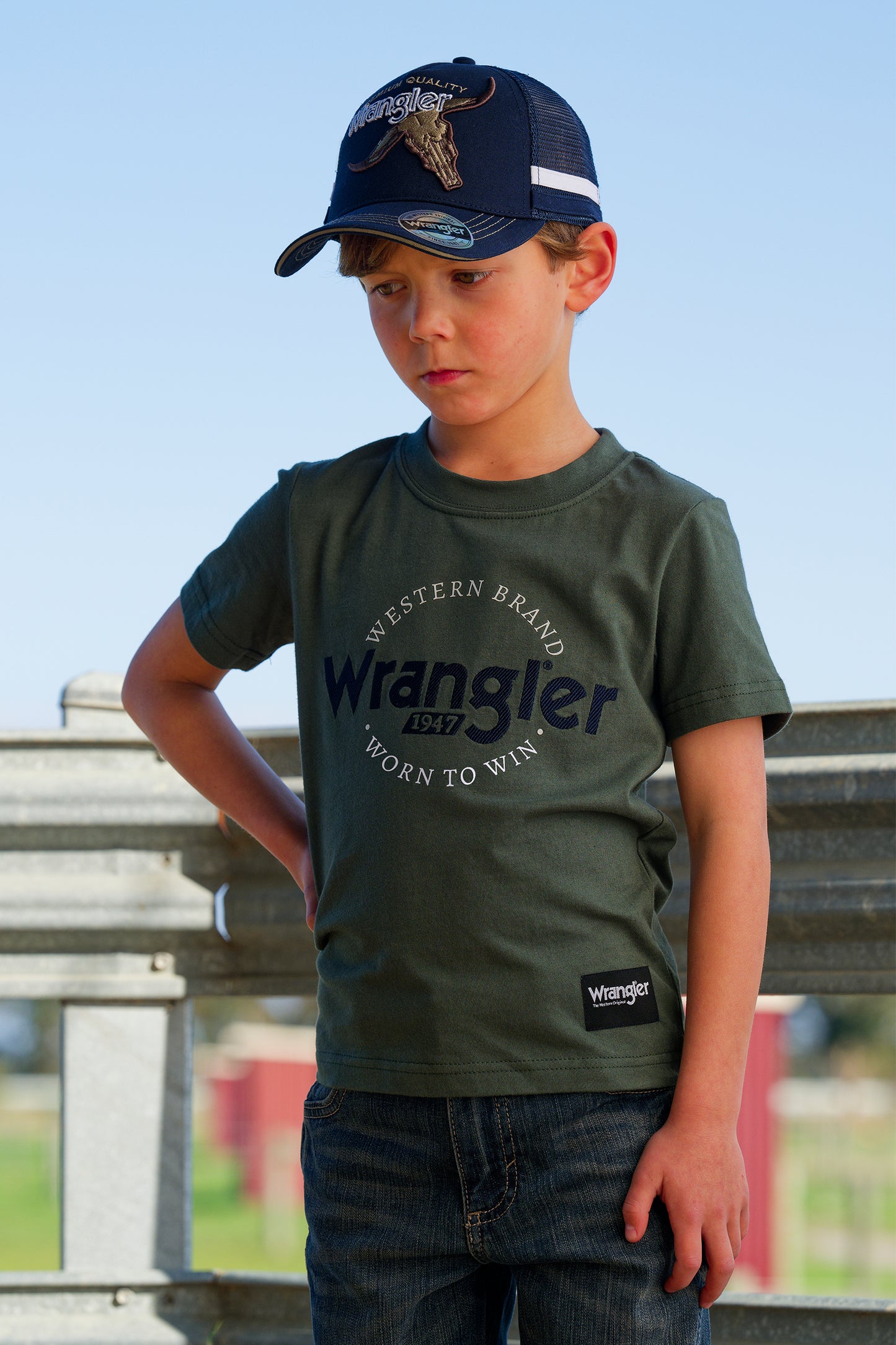 Wrangler Kid’s Brando Trucker Cap