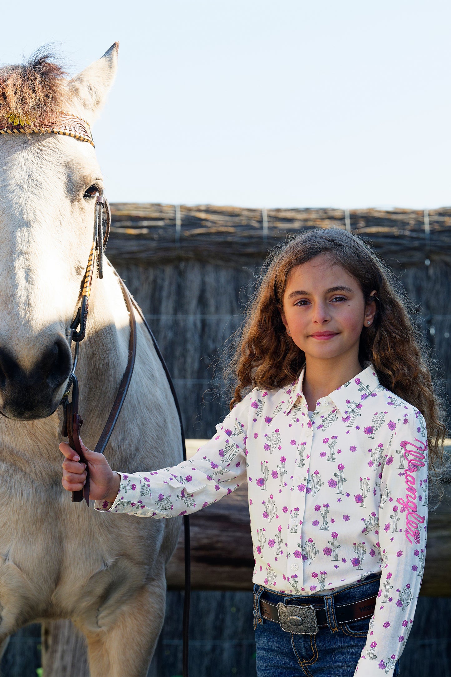 Wrangler Girls Valerie Long Sleeve Shirt