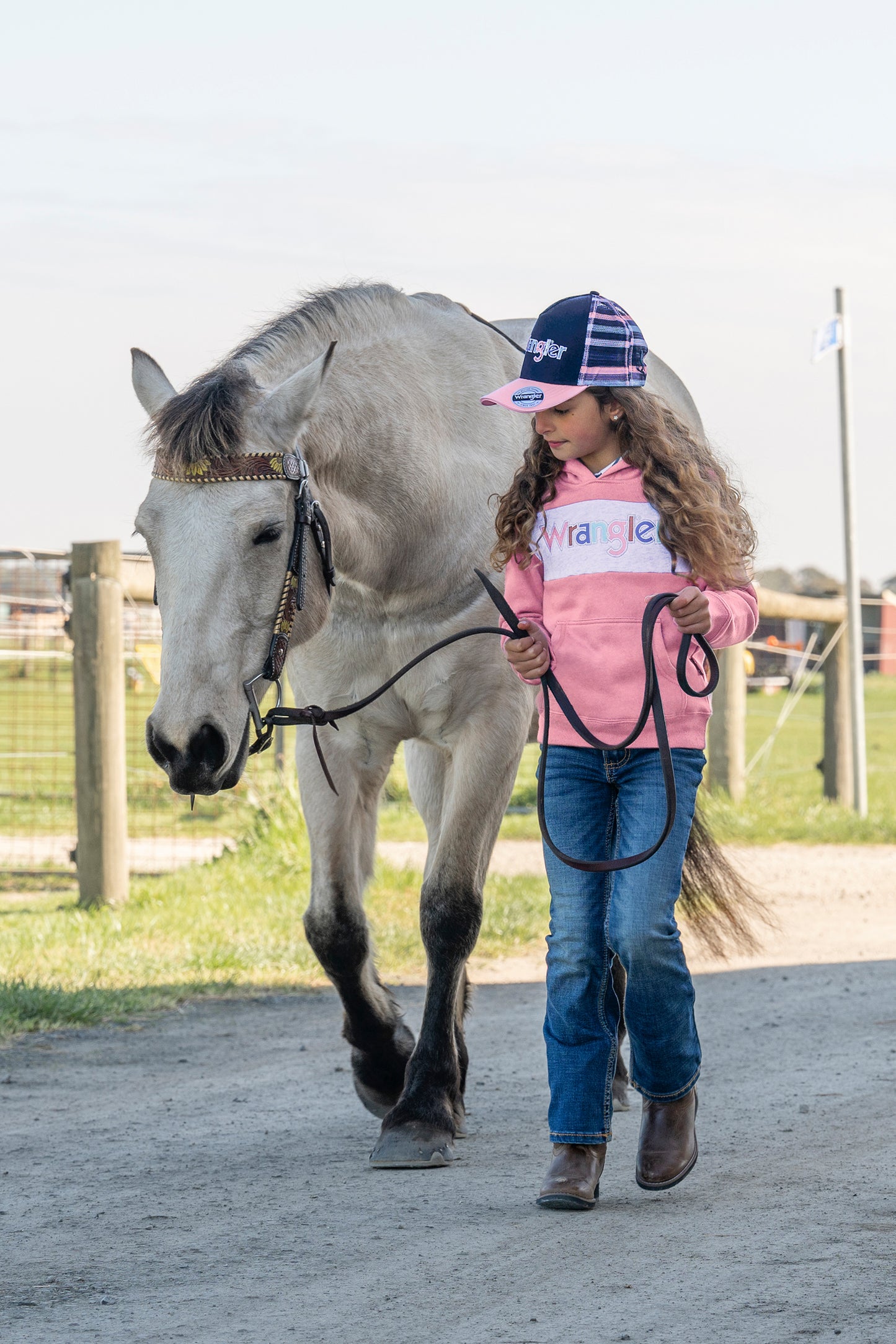 Wrangler Girl’s Bella Pullover Hoodie