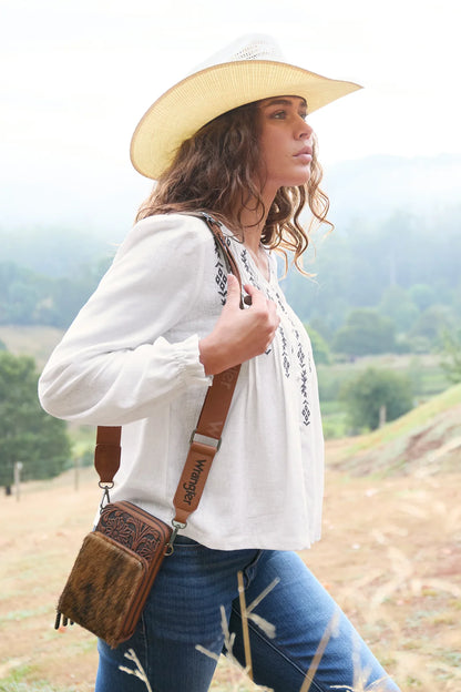 Women's Ava Long Sleeve Blouse - White