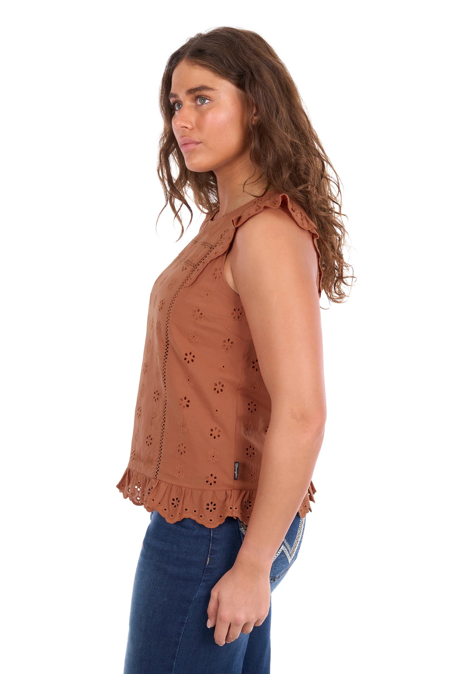 Women's Grace Short Sleeve Blouse - Copper