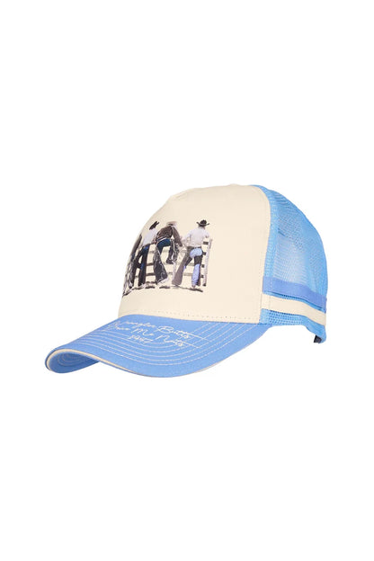 Joise HP Trucker Cap - Cream/ Light Blue