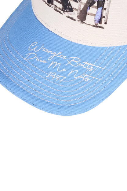 Joise HP Trucker Cap - Cream/ Light Blue