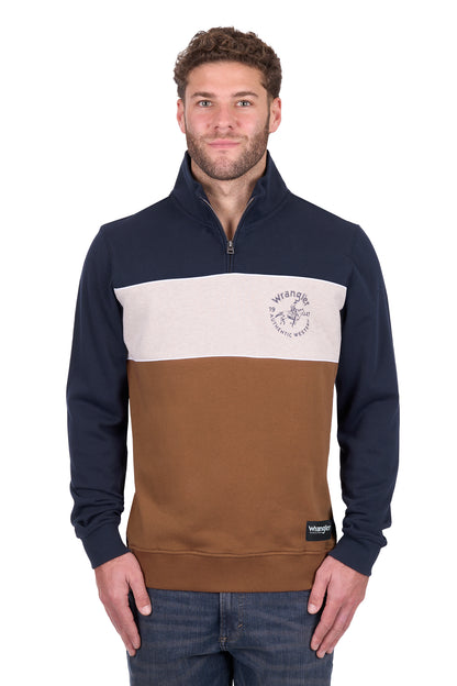 Wrangler Men’s Steve - 1/4 Zip Pullover