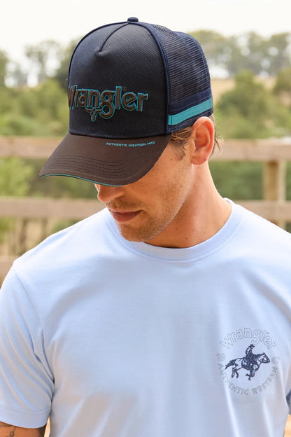 Chase HP Trucker Cap - Navy/ Tan