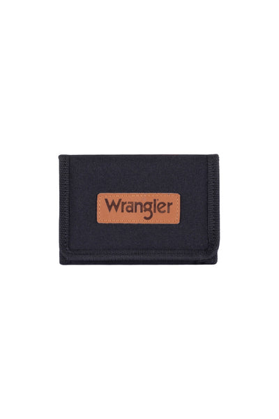 Wrangler Logo Wallet Black