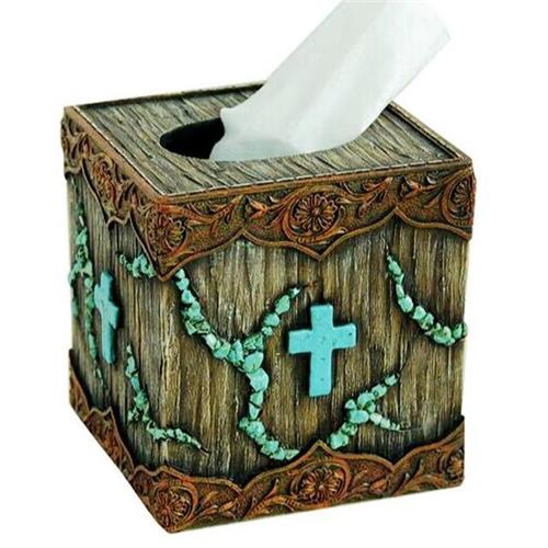 M/West wood like tissue holder