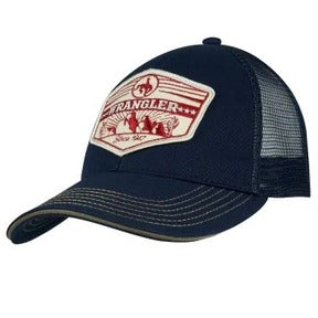 Wrangler Trevor Trucker Cap Navy