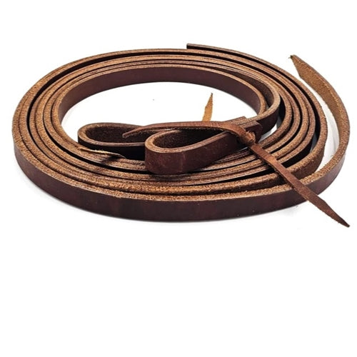 Harness Leather Split Reins - 7ft - Smooth Like Cactus