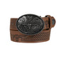 Pure Western Kids Colson Belt - Tan