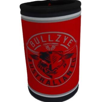 Bullzye Built Tough Stubbie Holder Red