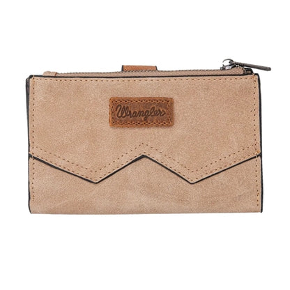 Wrangler W Stitch Wallet - Camel