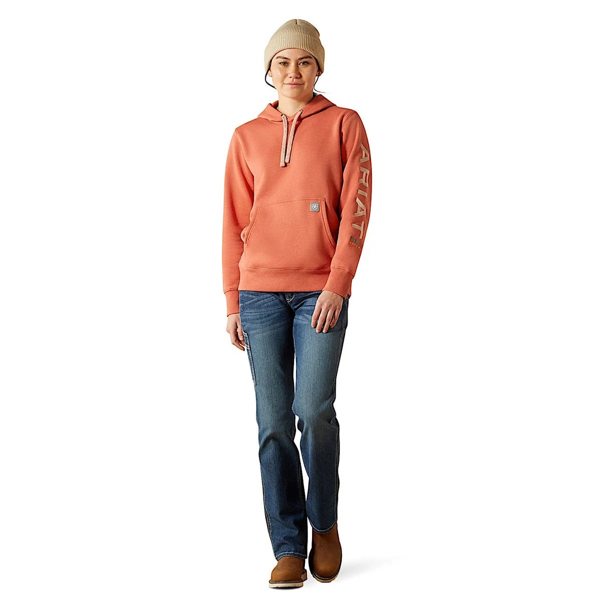 Ariat Women's Rebar Hoodie Aragon Heather / Cameo