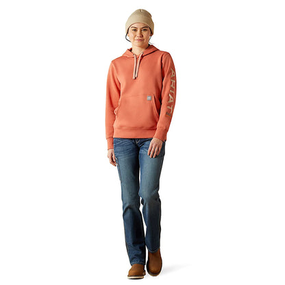 Ariat Women's Rebar Hoodie Aragon Heather / Cameo