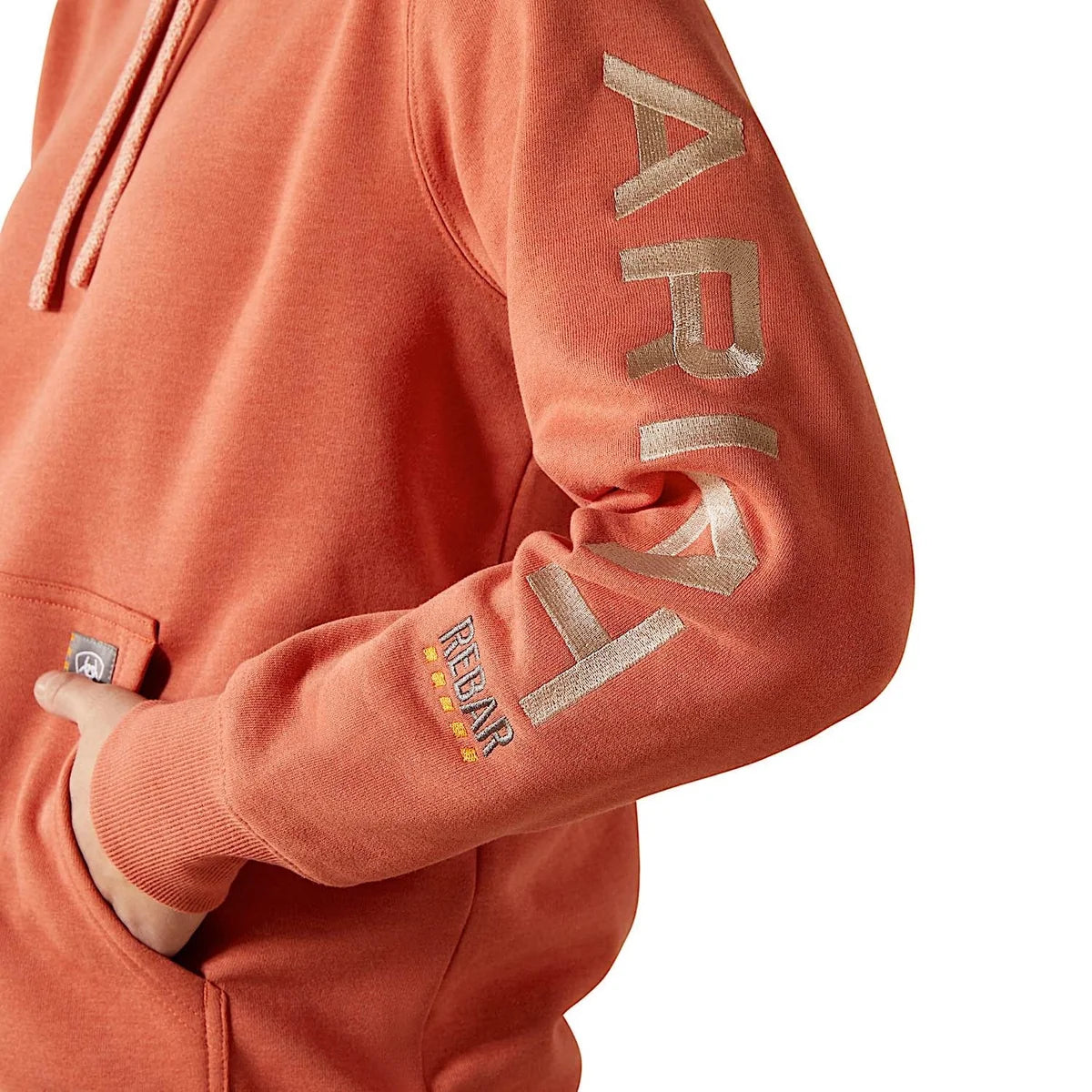 Ariat Women's Rebar Hoodie Aragon Heather / Cameo