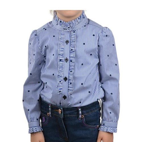 T/C Girls Mia Frill L/S Shirt
