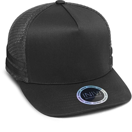 Inivi Polycotton/Mesh Double Stripe Cap - Different Colors