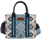 Wrangler Macy Aztec Crossbody Bag - Blue