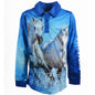 P/Western Girls Rhinestone F/Shirt