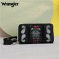 Wrangler Bandana Paisley Print Wallet -Black