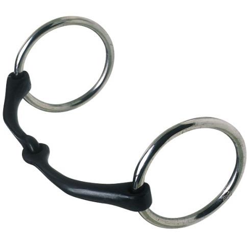 Oz Bitz Sweet Iron Snaffle w/Medium Mouth