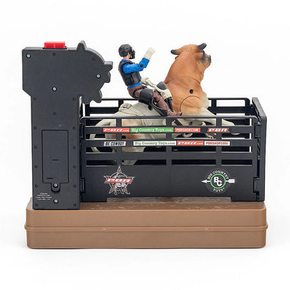 PBR Bucking Bull and Rider