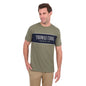Thomas Cook Men's Jay Short Sleeve Tee - Olive/ Navy