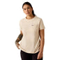 Ariat Women's Rebar Cotton Strong Anvil Logo Short Sleeve Tee - Whisper Pink