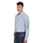 Wrangler Men's Jacob Logo L/S Shirt