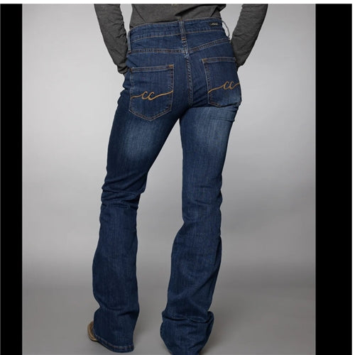 CC Western Signature Hybrid Jean - Dark Wash