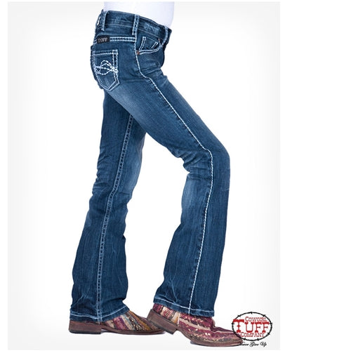 Cowgirl Tuff Jeans - Girl's Edgy