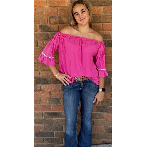 Monique Fashion Top - Pink