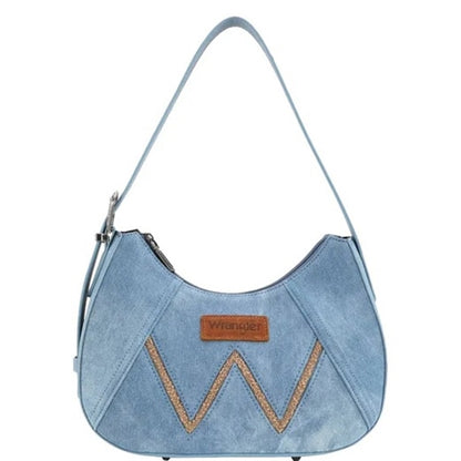 Wrangler Willa Shoulder Bag - Light Demin