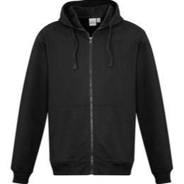 Mens Crew Zip Hoodie Back