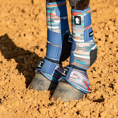 Classic Equine No-Turn Bell Boots - Pueblo