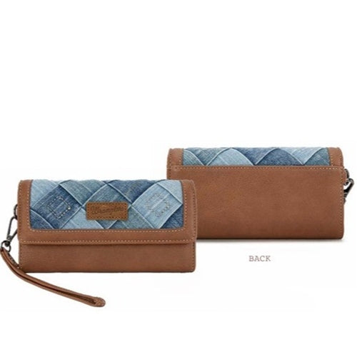 Wrangler Demin Patchwork Wallet