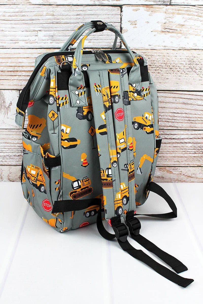 NGIL Construction Yard Diaper Bag Backpack