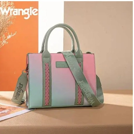 Wrangler Ombre Crossbody Bag - Green