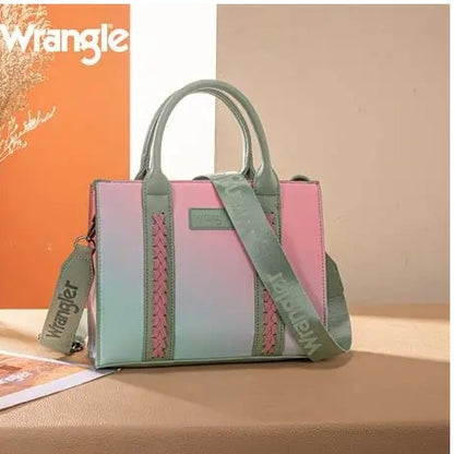 Wrangler Ombre Crossbody Bag - Green