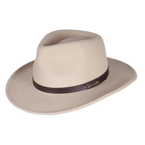 Bendigo Crushable Hat - Light Cream
