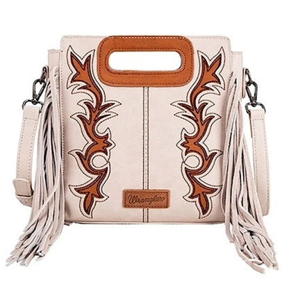 Wrangler Dallas Fringe Bag - Beige
