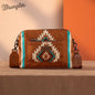 Wrangler Southwestern Knitted Crossbody Bag - TAN