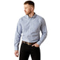 Ariat Men's Wrinkle Free Brett Fitted Long Sleeve Shirt - Grey
