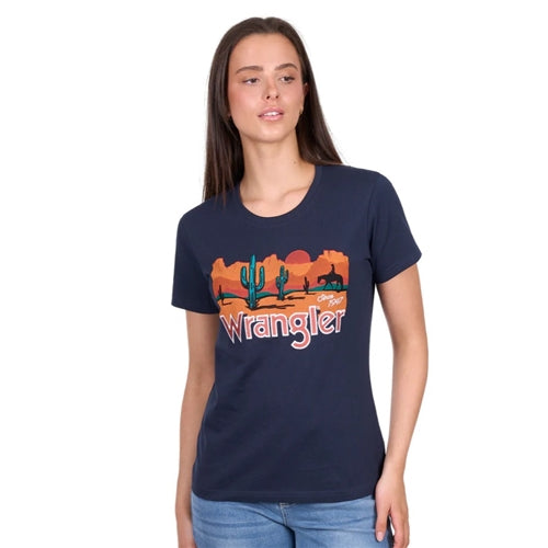 Women's Natasha SS Tee - Navy
