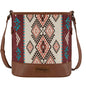Wrangler Lia Aztec Crossbody Bag - Brown