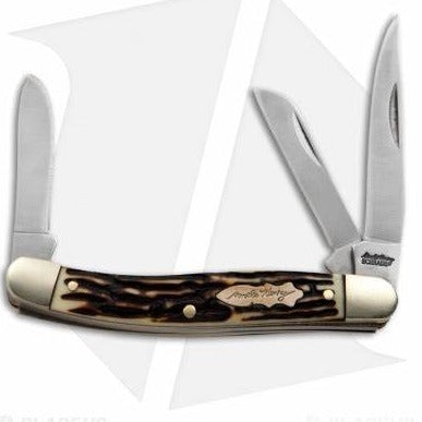 Uncle Henry 3 Blade Stockman Stag 3.5"