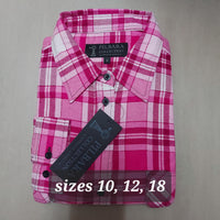 Rite Mate Ladies Open Flannelette Shirt Assorted Colors