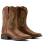 Ariat Women's Round up Filly Western Boot - Sorrel Crunch