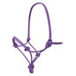 Fort Worth Hard Core Rope Halter - Purple/Grey